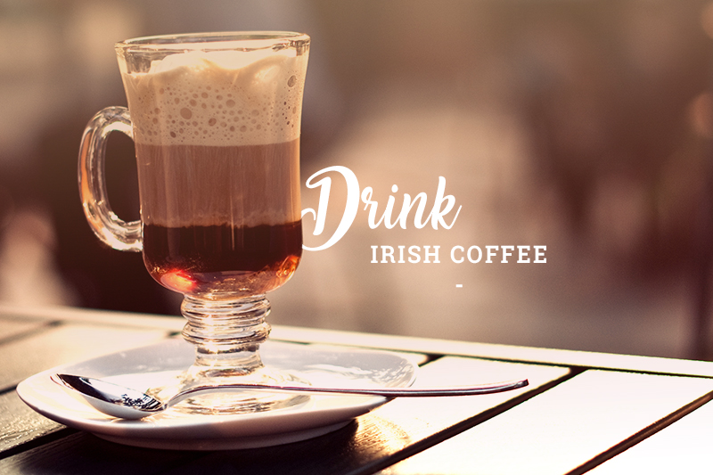 RECEITA / DRINK : IRISH COFFEE